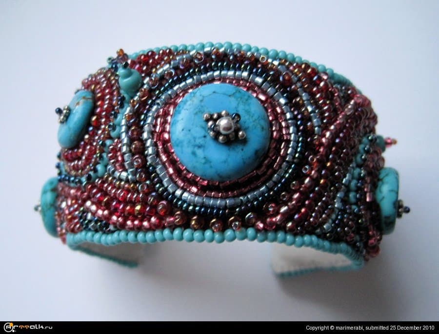 Бирюзовые сны.Браслет