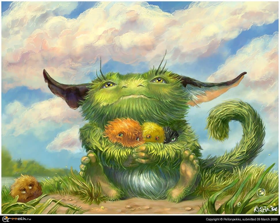 Тролль с пеллонпекками
