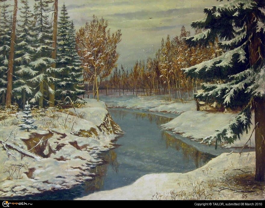 первый снег