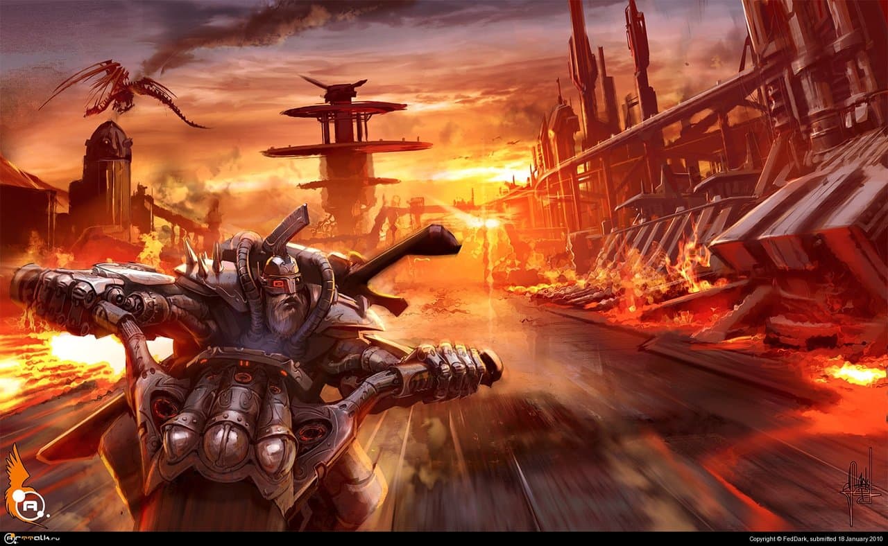 викинг охотник