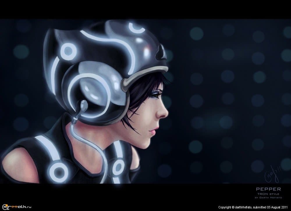 Pepper Tron Style