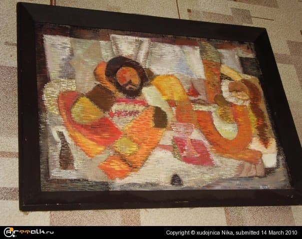 имитация гобелена по мотивам Атаняна