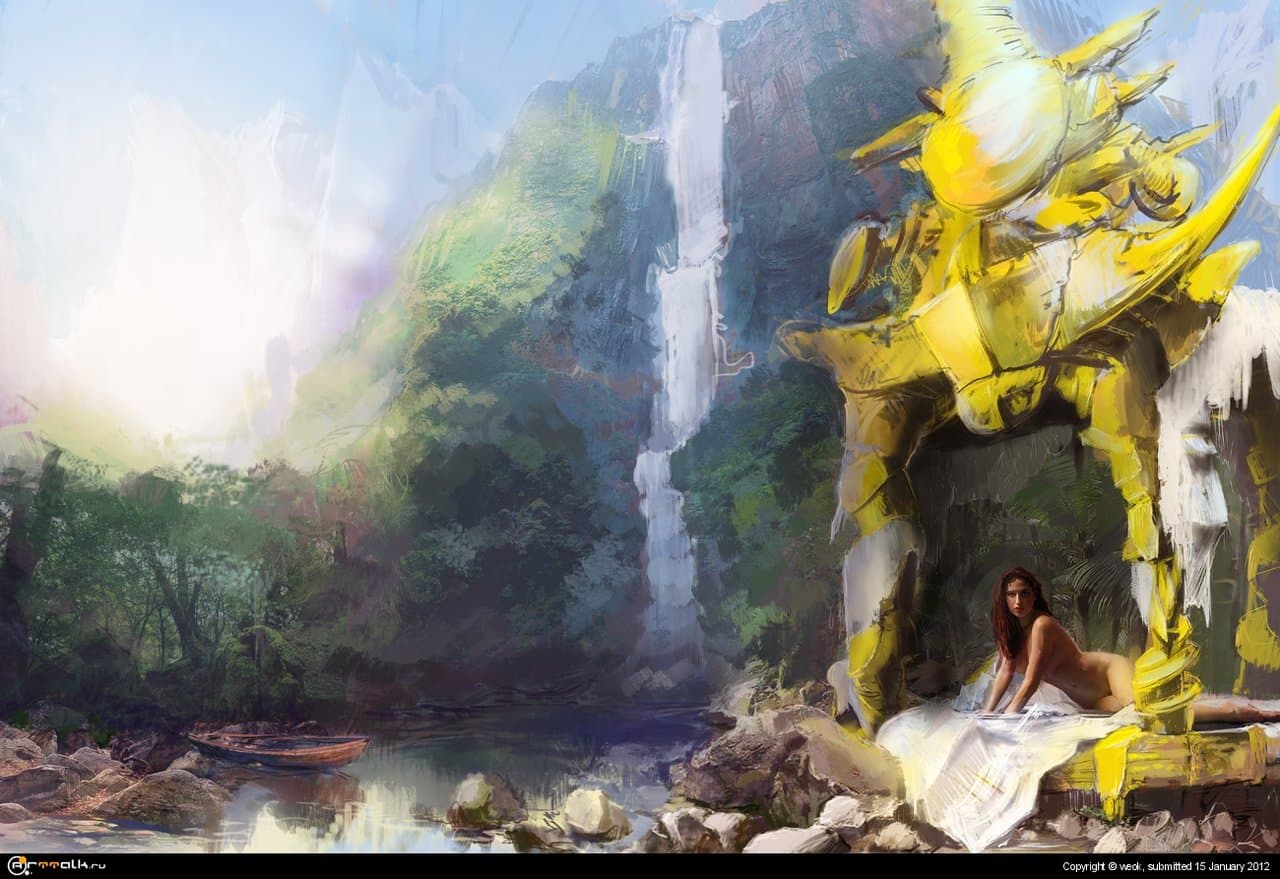 Затерянный водопад