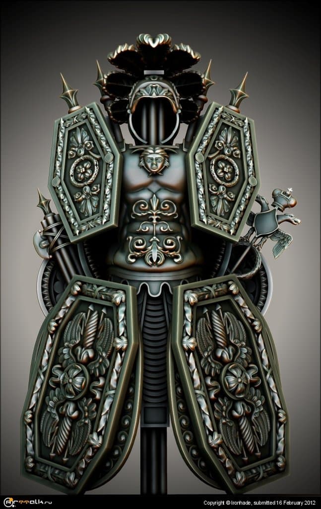 Скульптура с Арки Генштаба в Питере