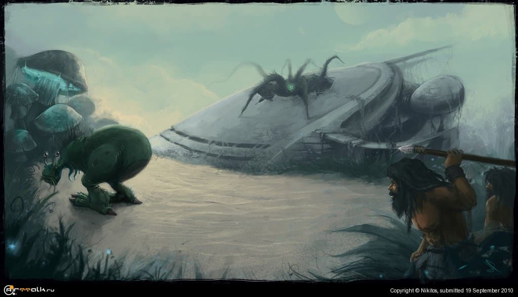 охота на инопланетянена