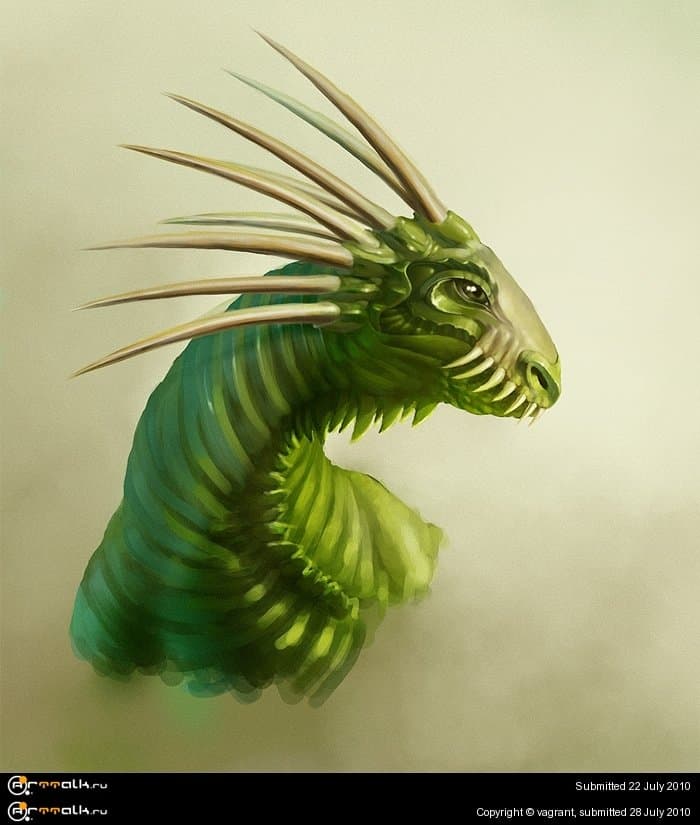 Зеленый дракон