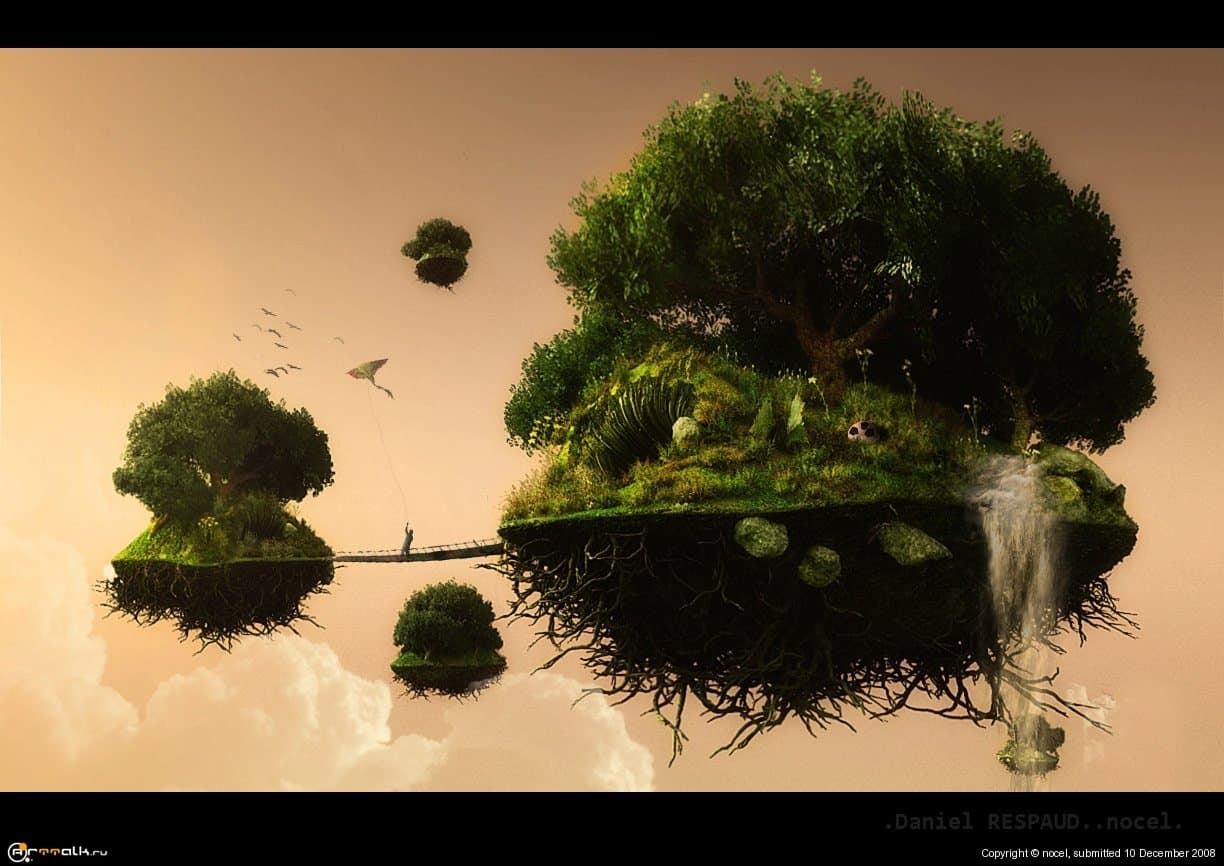 Порящие острова