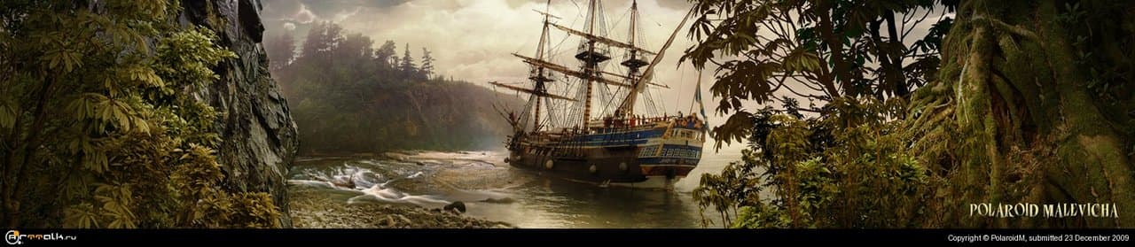 Wreck On The Forgotten Island