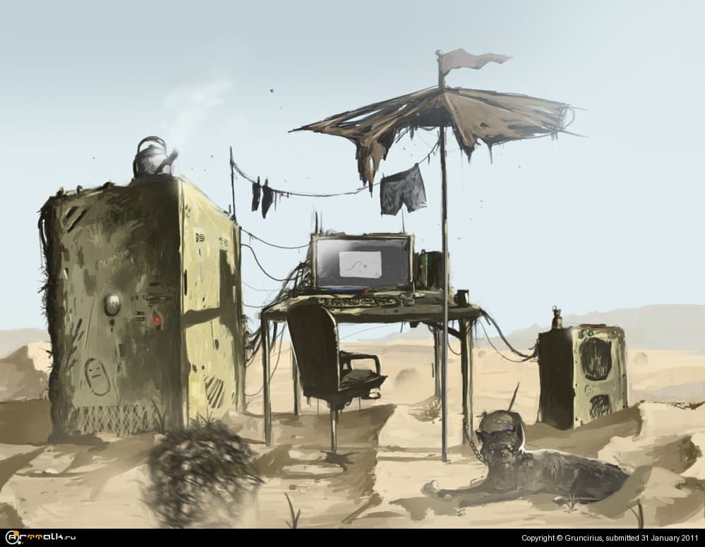 Идеальное место Cg художника.