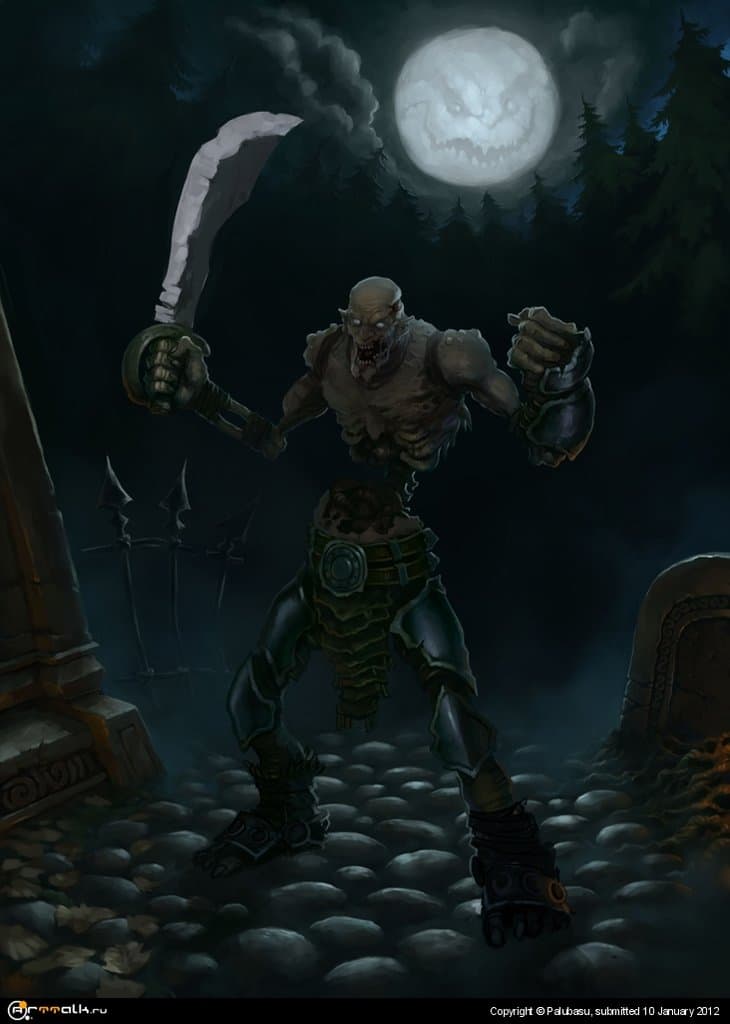 нежить злится