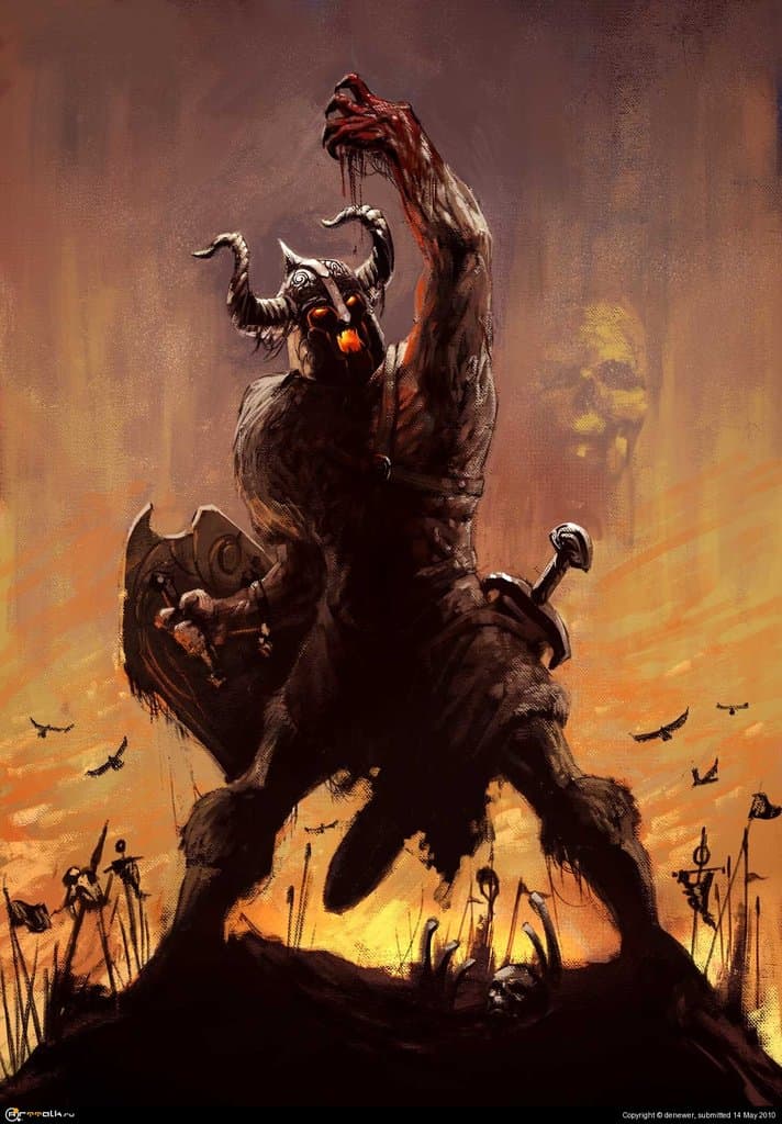 Демон кричащий