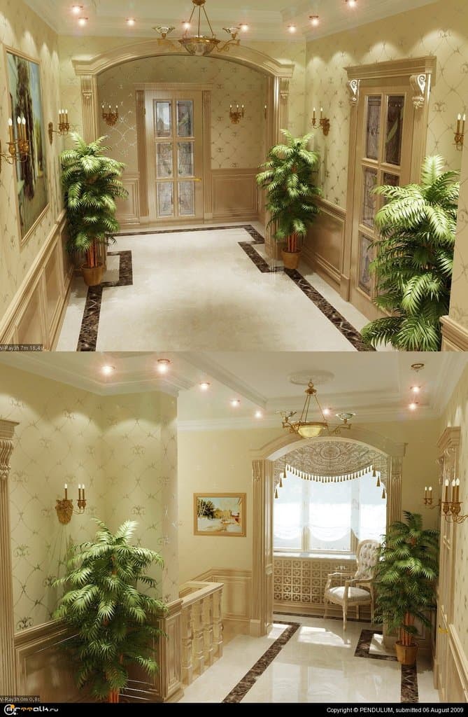 Холл, 2й этаж