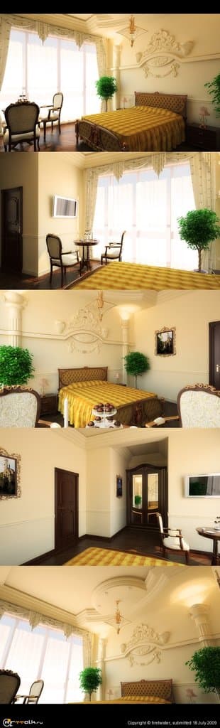 Номер в отеле \"hill Side\"