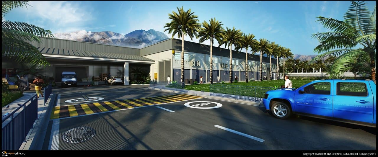 Экстерьер фабрика?