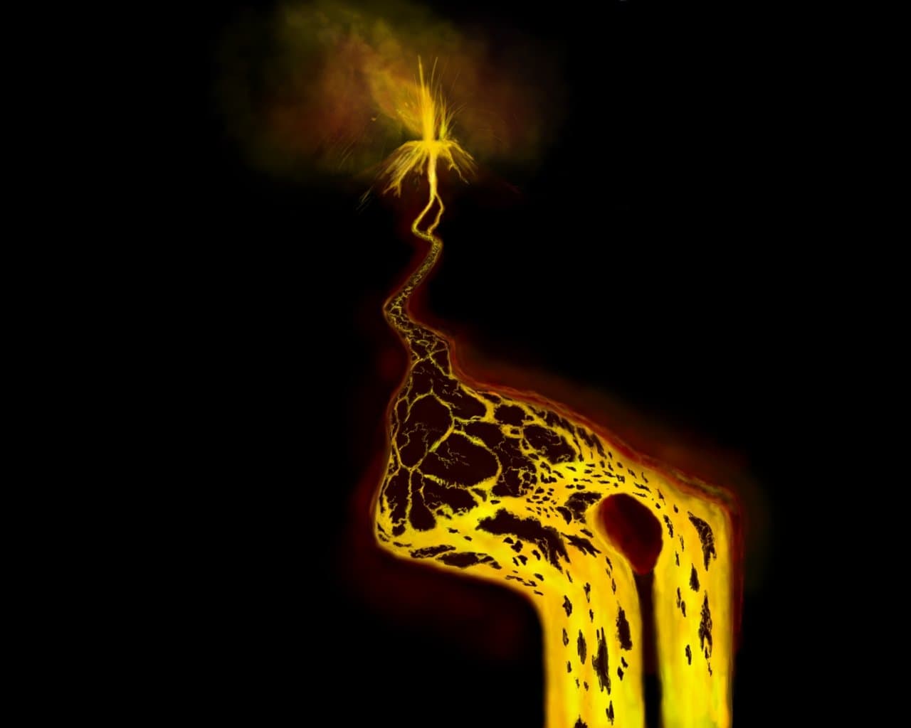 Огненная река