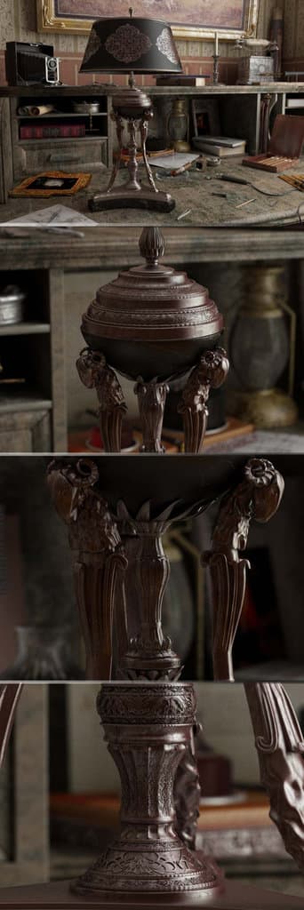 Кованный светильник