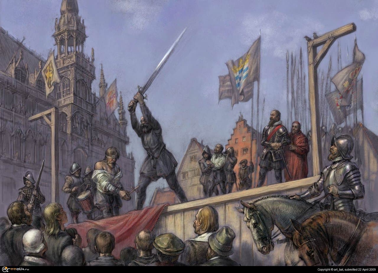 Казнь Эгмонта и Горна