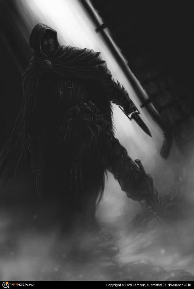 Головорез в темном переулке