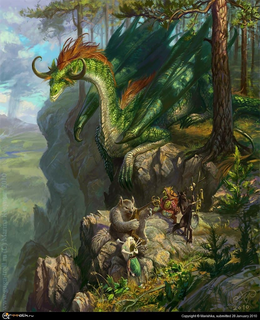 Дракон (дождь проходит стороной)