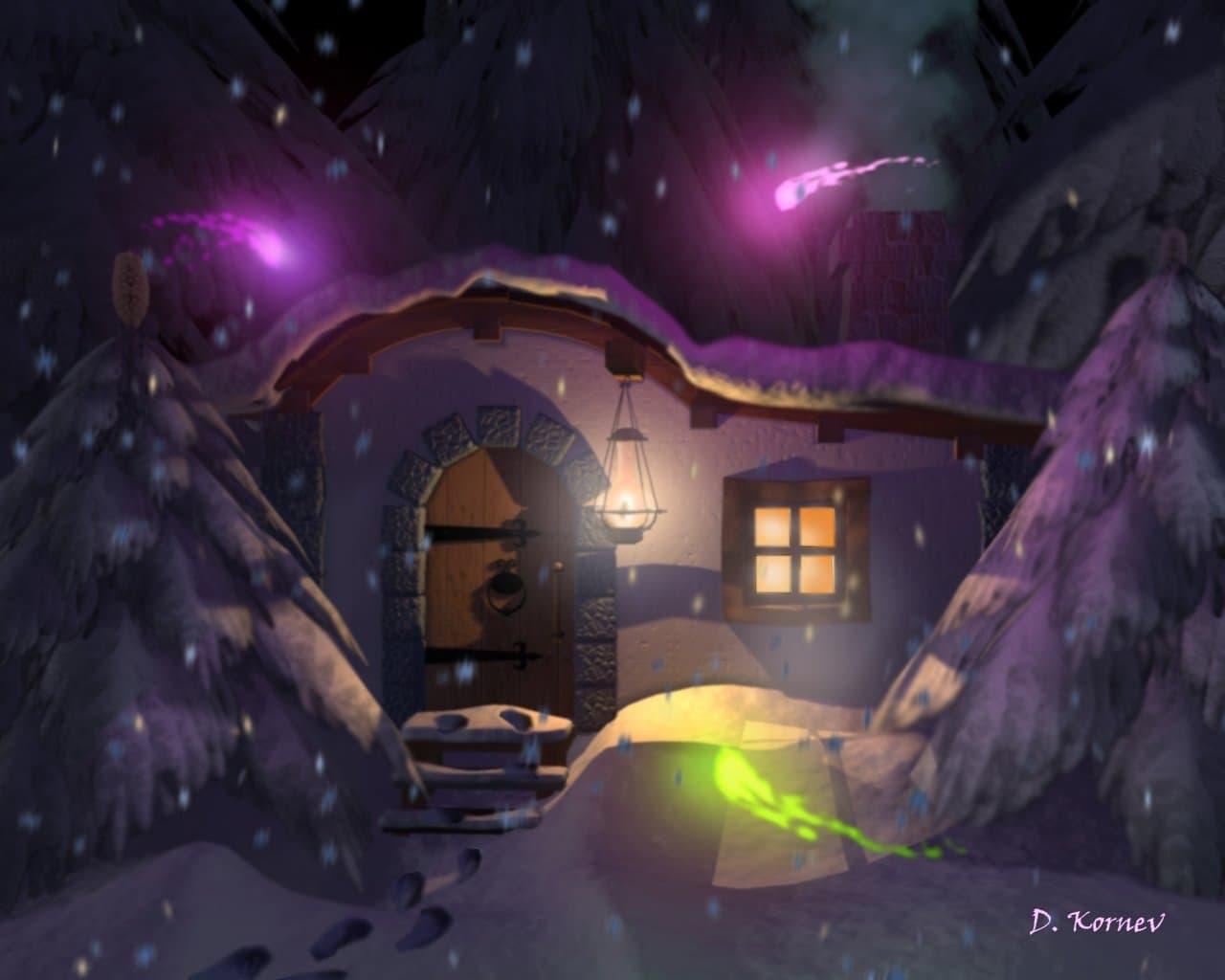 Зимний вечер