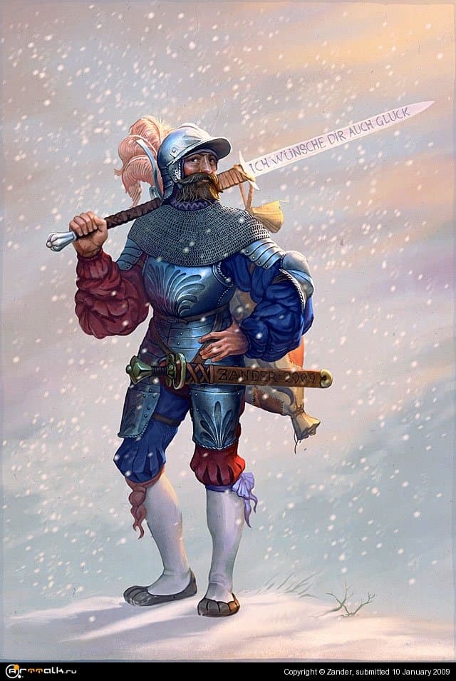 Новогодний ландскнехт