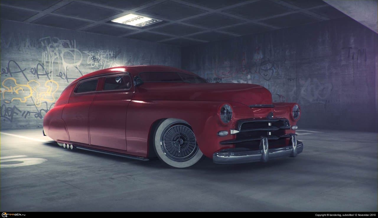 ГАЗ М20 Победа Lead Sled