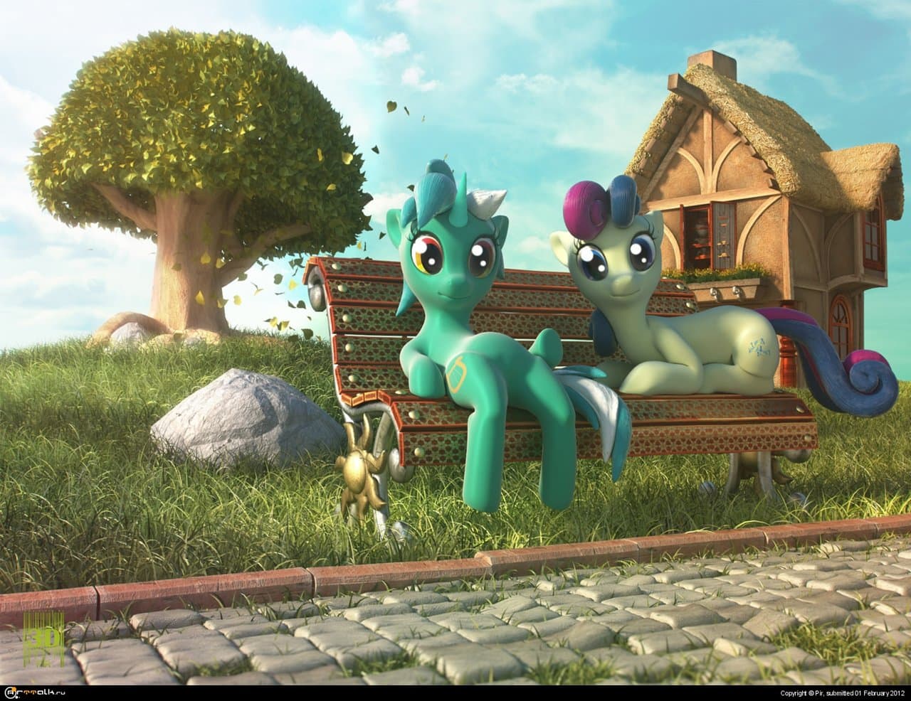 Пони солнце день чудесный