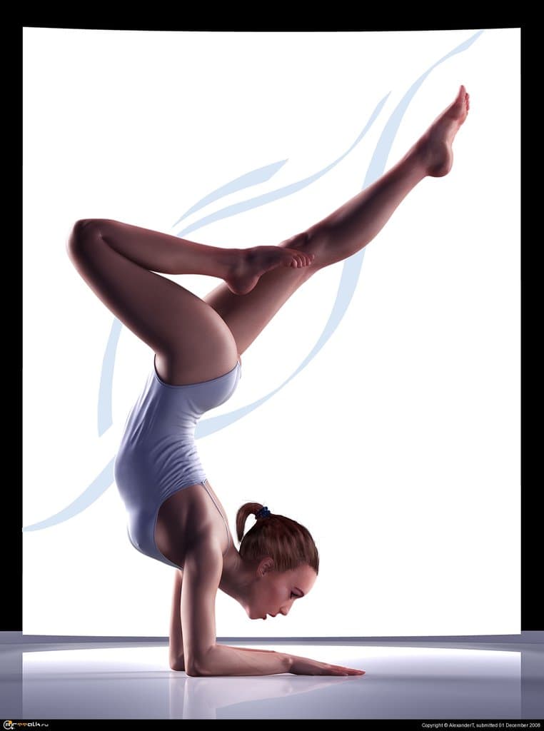 Elbow Stand Girl