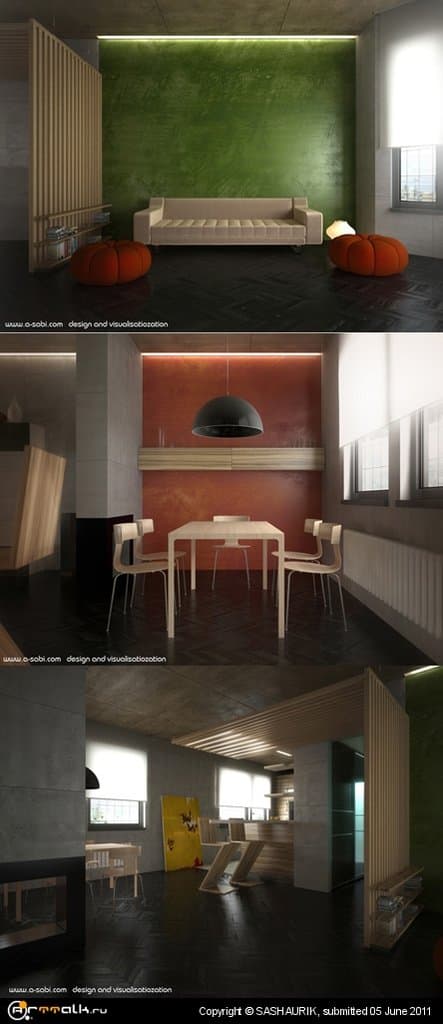 Dmitry Petrov Interior Animation
