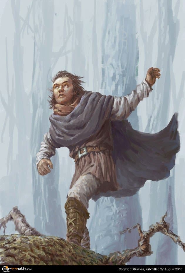 В темно синем лесу....