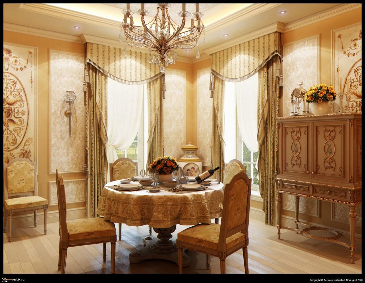 Фрагмент интерьера \"Столовая №5\" при трубопрокатном заводе имени Сталина И.В. аминь