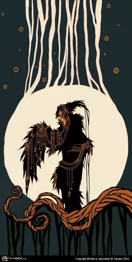 птичья ведьма.