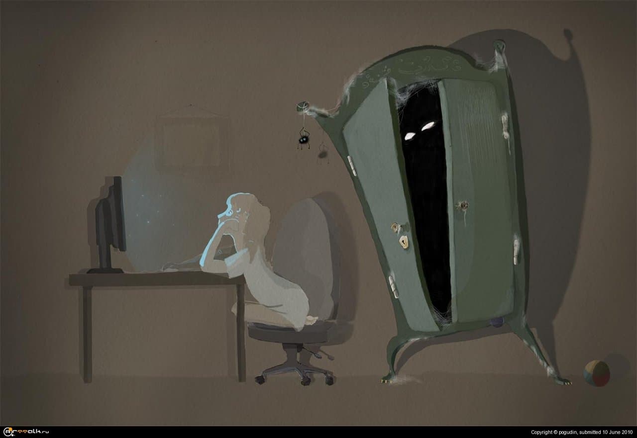 Бу и я в шкафу