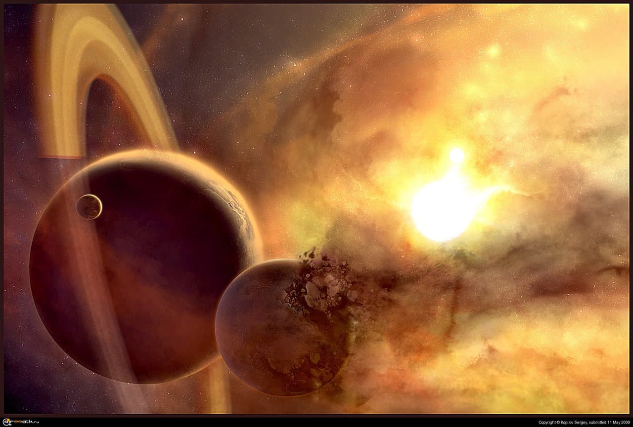 к центру галактики