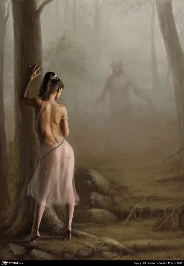 Сатир и Нимфа