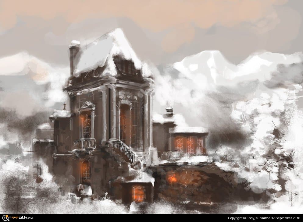 дом в горах