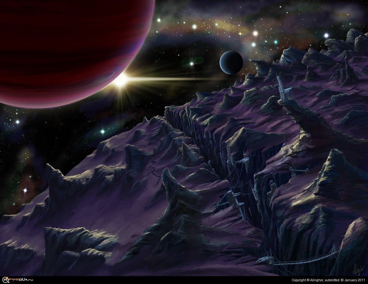 Space Landscape 3