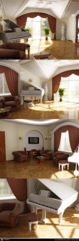 Мансарда для танцев и музыки