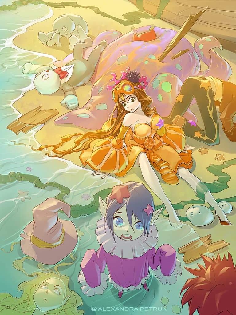 After Storm (Orange princess party disaster)