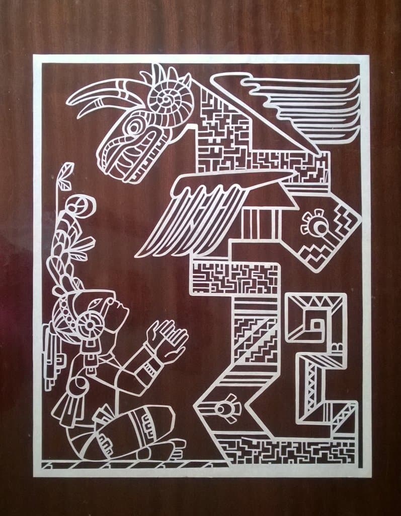 Поклонение пернатому змею