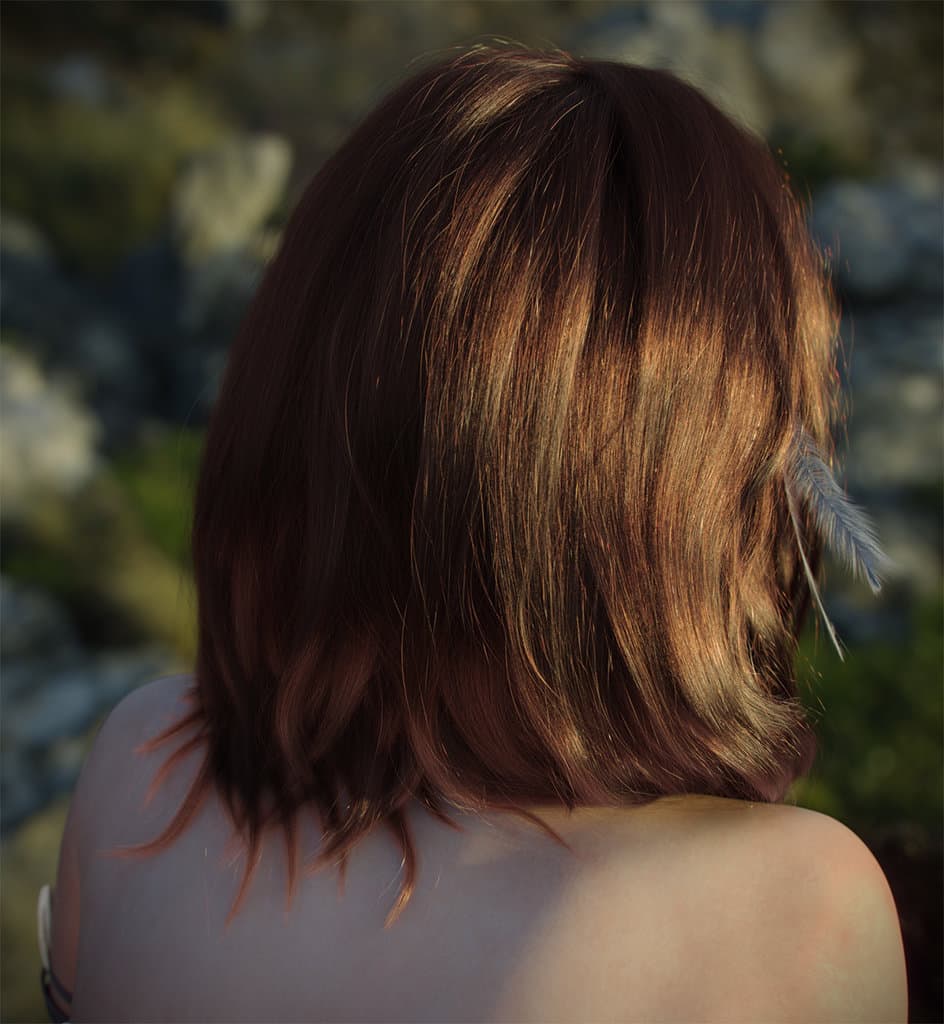 Hair&Fur&Feathers + Lookdev+Render&Lighting for Bear rider(collaboration with Maria Panfilova)
